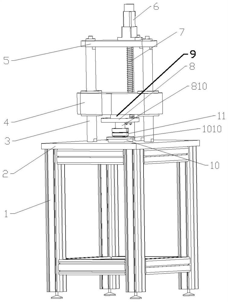 Bearing assembly high-size detection instrument