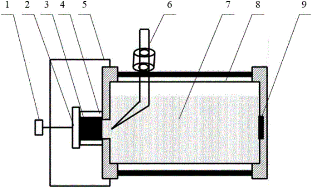 Metal material electrochemical test in situ diffraction and imaging experiment method