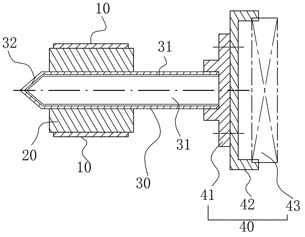 A kind of led cooling device and led vehicle headlamp