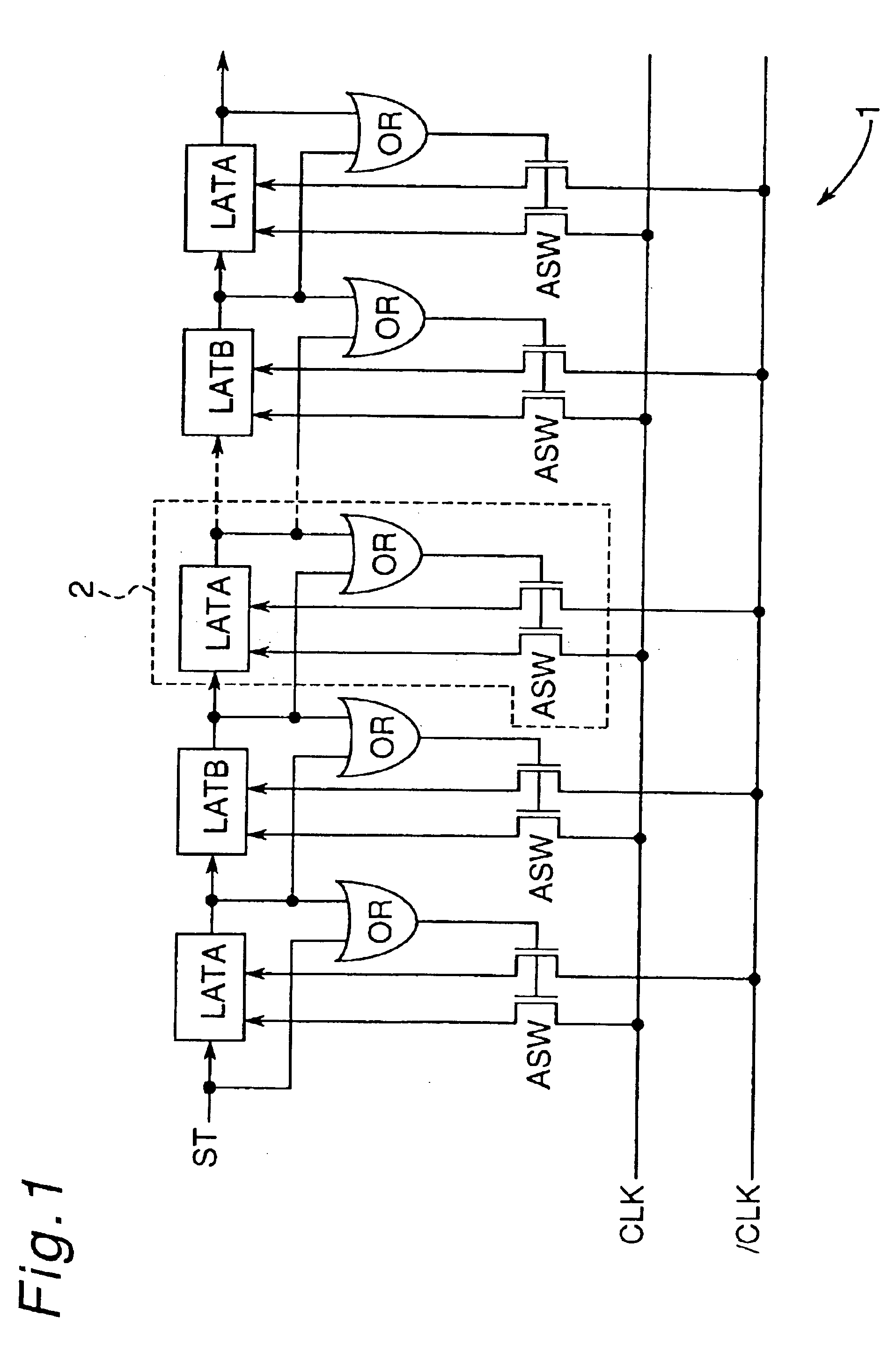 Shift register circuit, image display apparatus having the circuit, and driving method for LCD devices