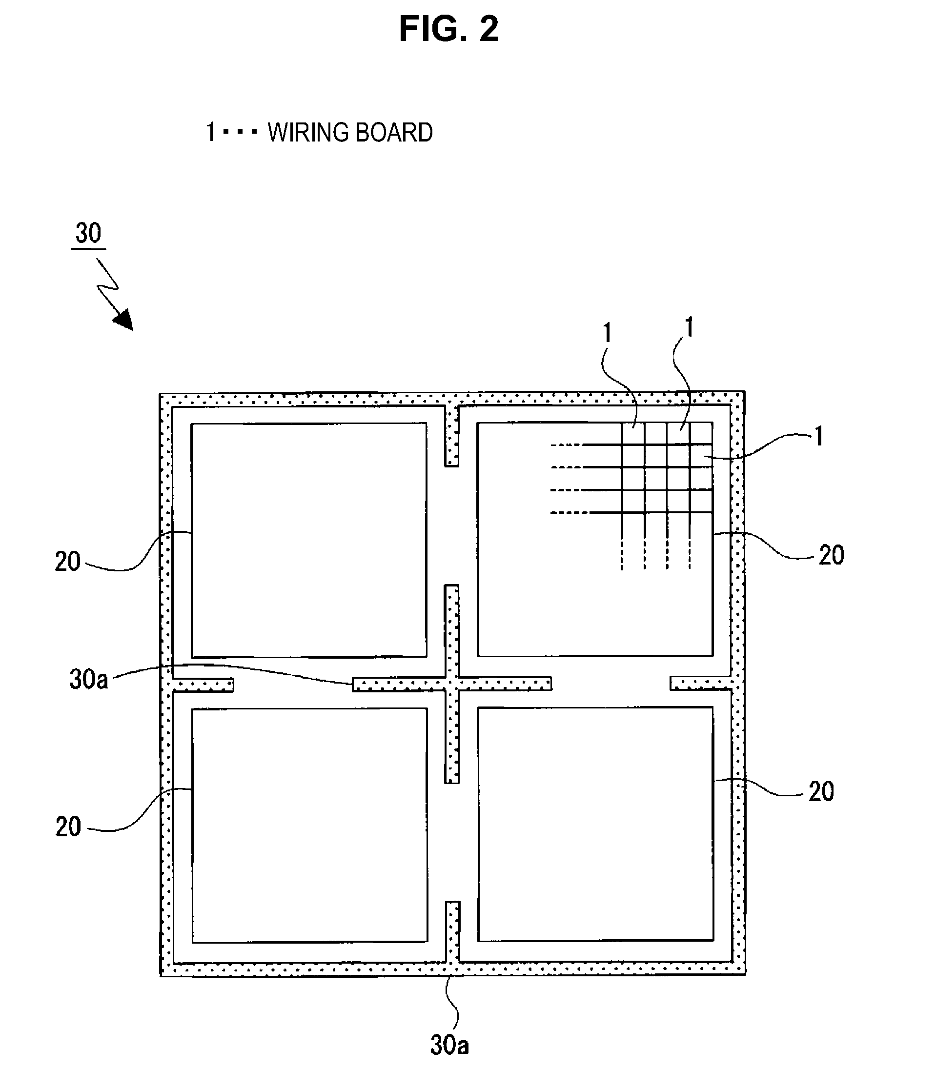 Wiring board and manufacturing method of wiring board