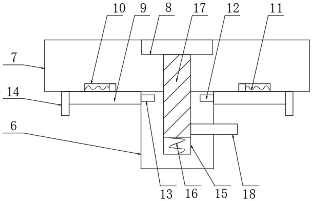 A battery positive and negative electrode tab connection compaction device