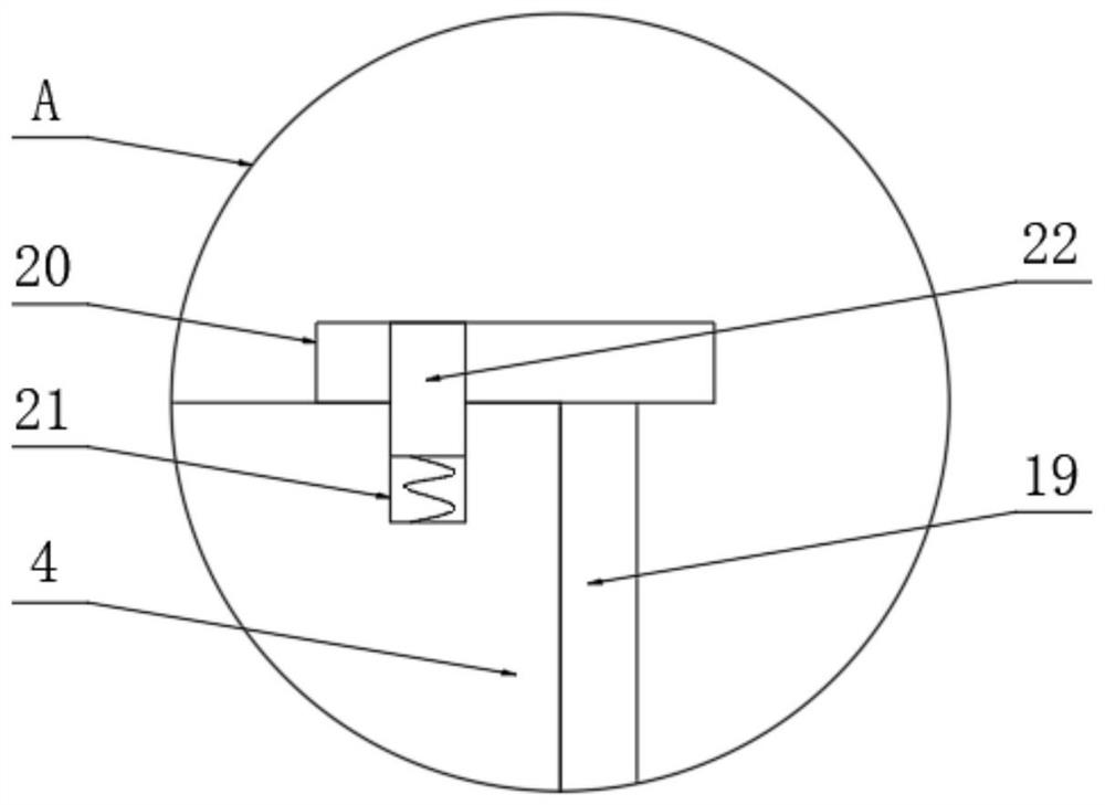 A battery positive and negative electrode tab connection compaction device