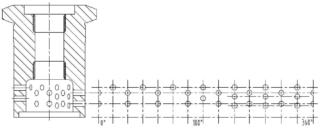 Single-seat angle valve with special structure