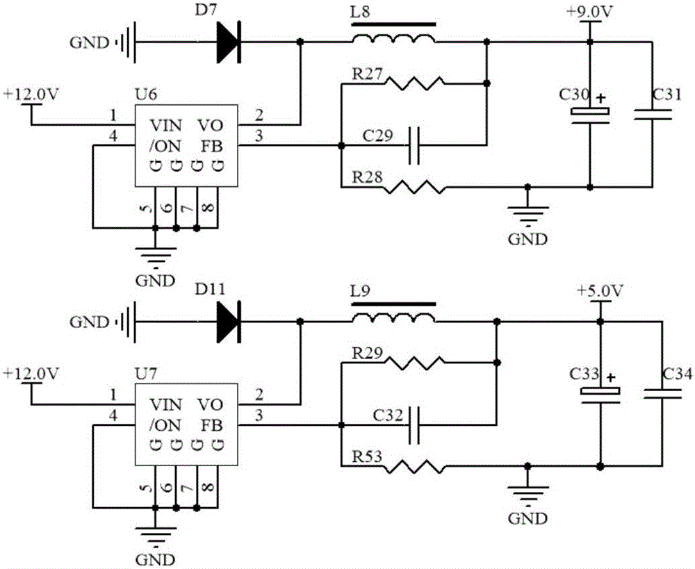 Visible analog indoor intercom controlled by single chip and control method