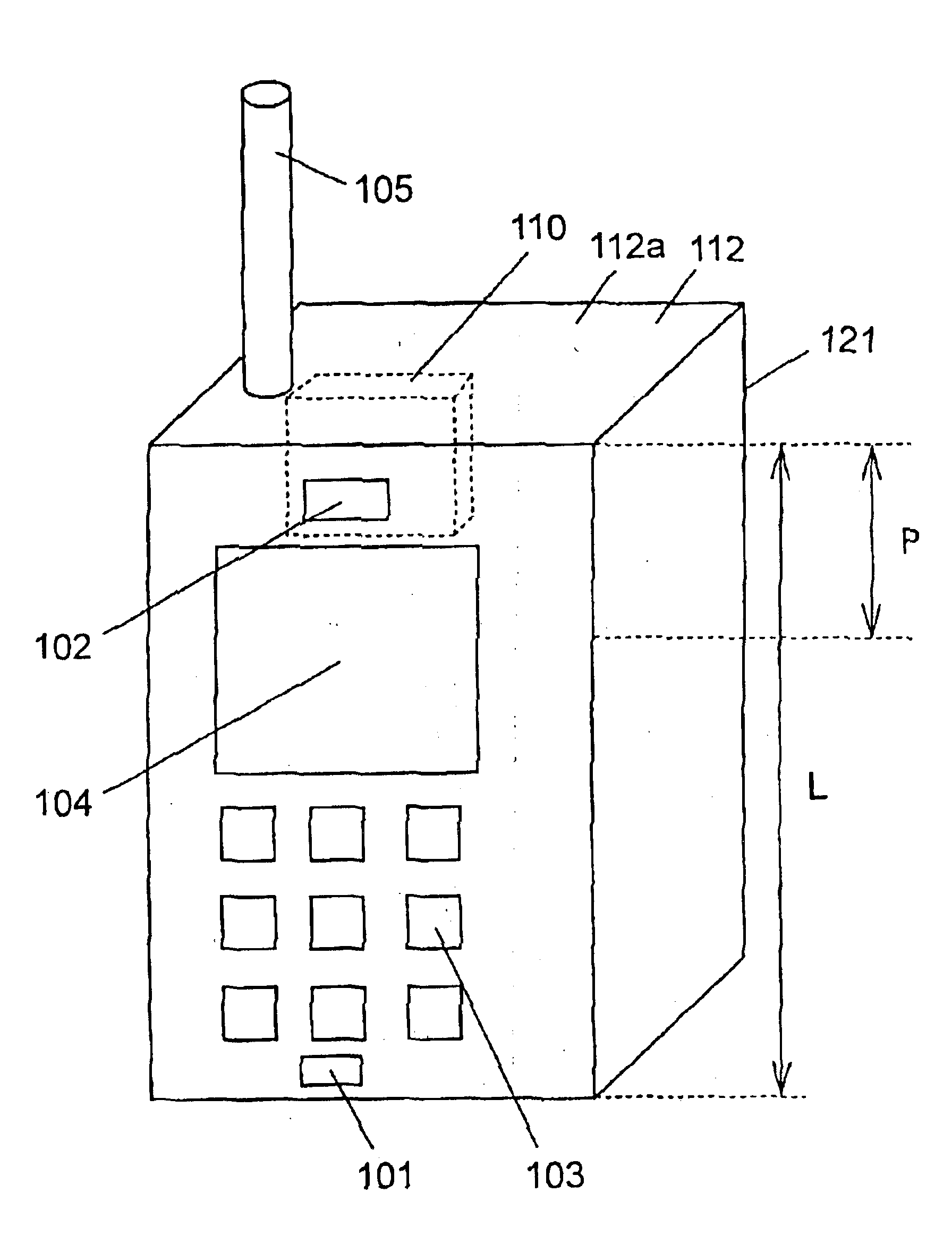 Surface-mount type antennas and mobile communication terminals using the same