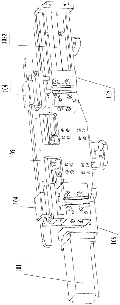 Groove milling method of whole large material of IC cards and groove milling device implementing groove milling method
