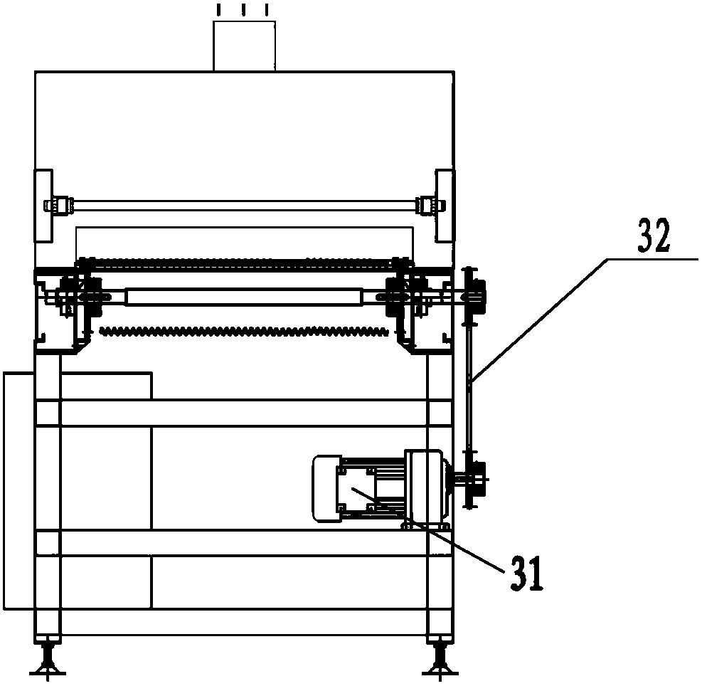 A short-wave far-infrared automobile disc brake pad ablation machine