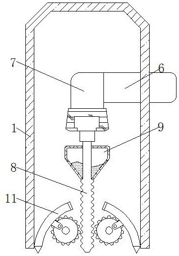 Novel tourist guide flag fixing device