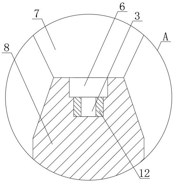 Repeated puncture preventing structure for indwelling needle