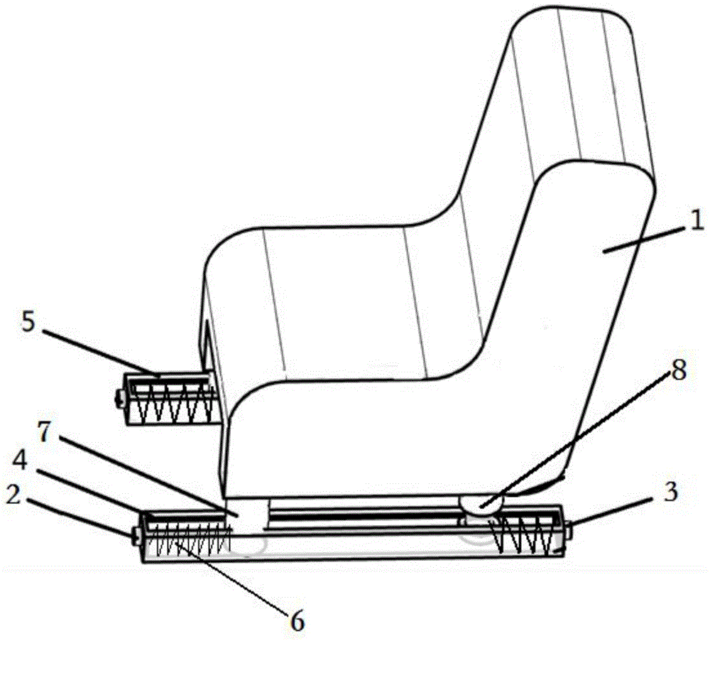 Adjustable automobile seat