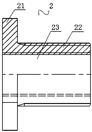 A backup water inflow detection device and detection method for a watertight cabin
