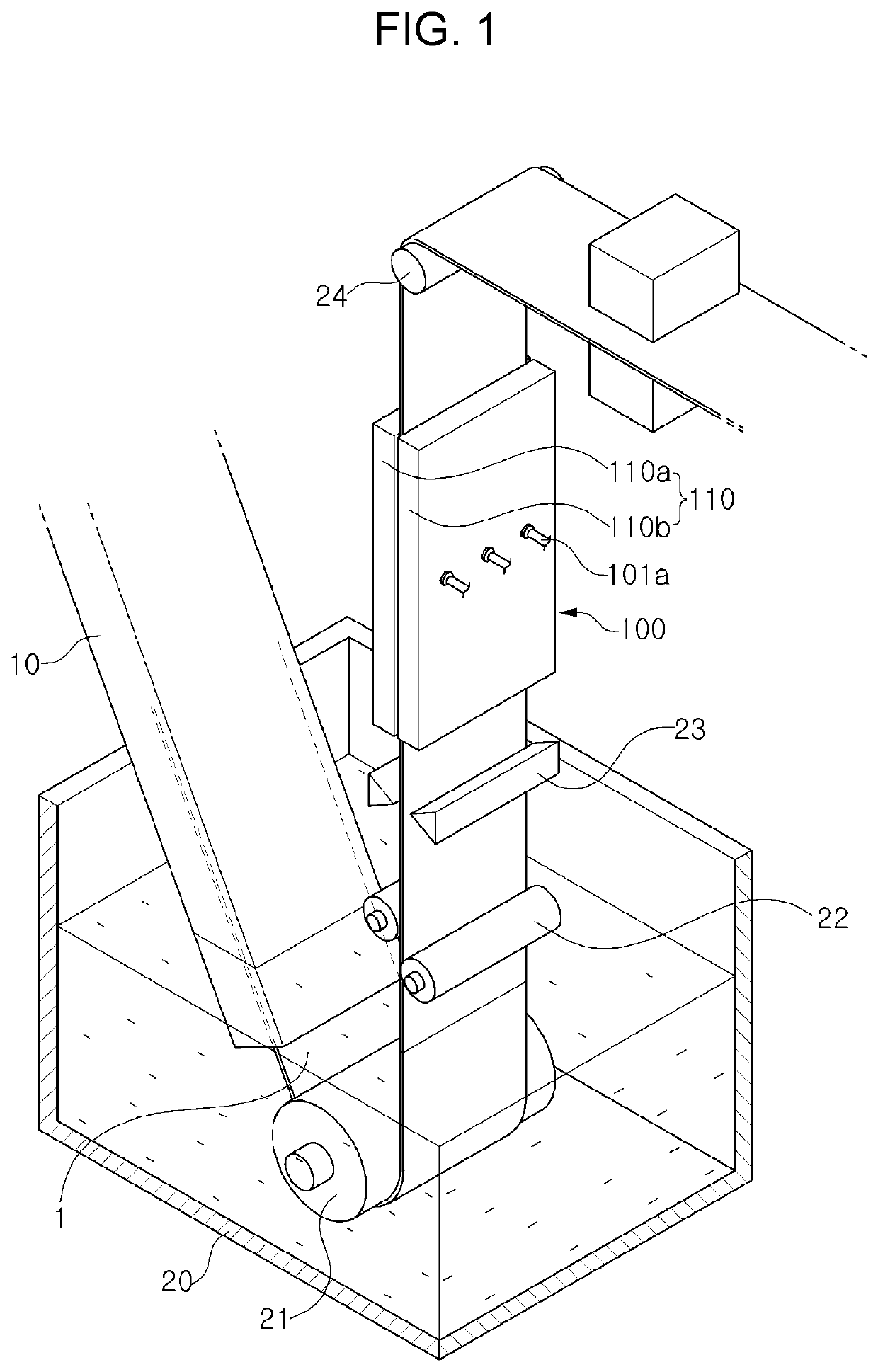 Apparatus for cooling steel sheet