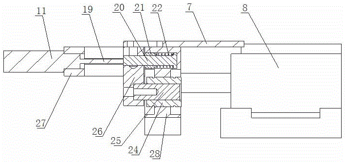 Automatic grinding fixture for numerical-control machine tool