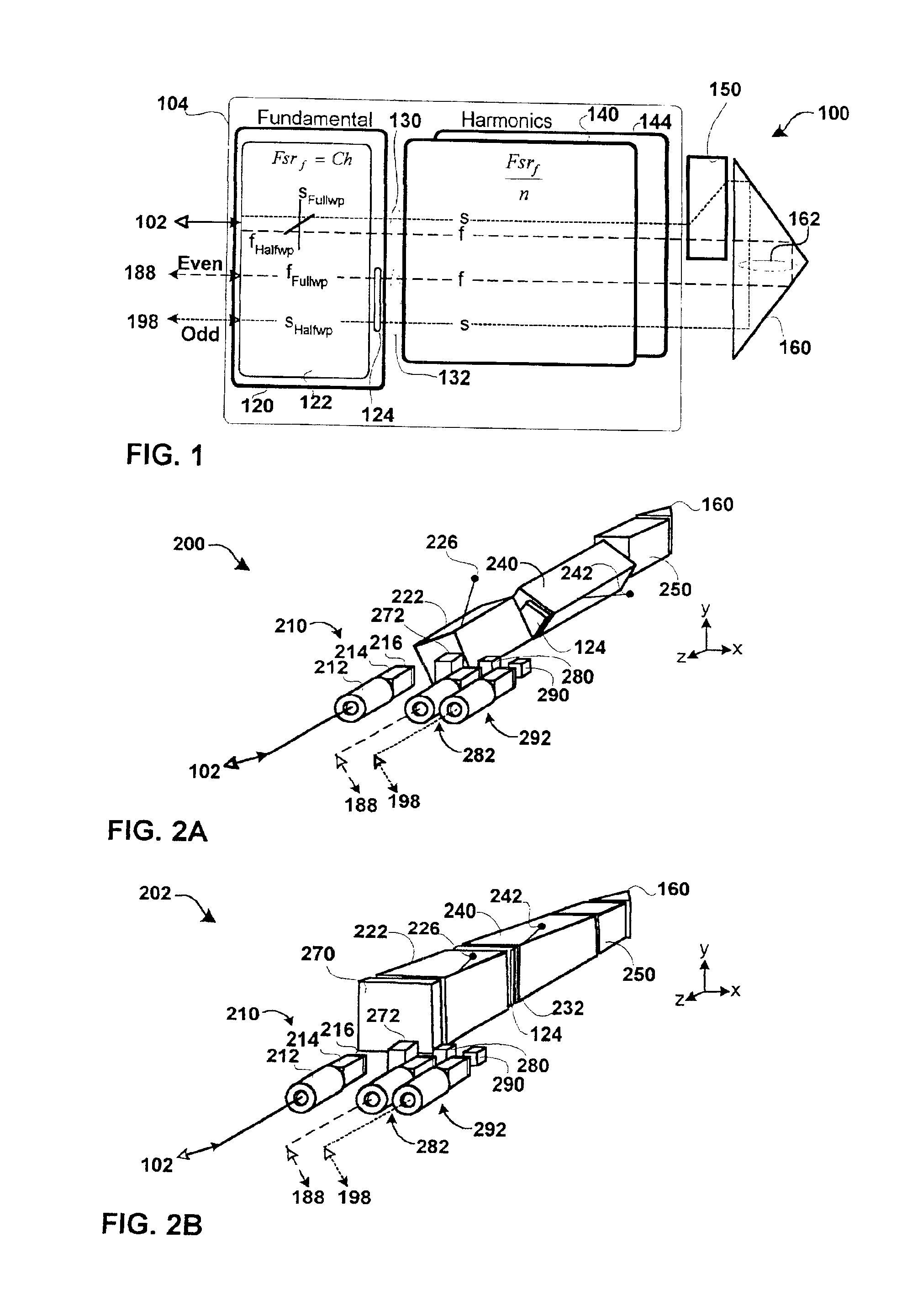 Method and apparatus for an optical multiplexer and demultiplexer with an optical processing loop