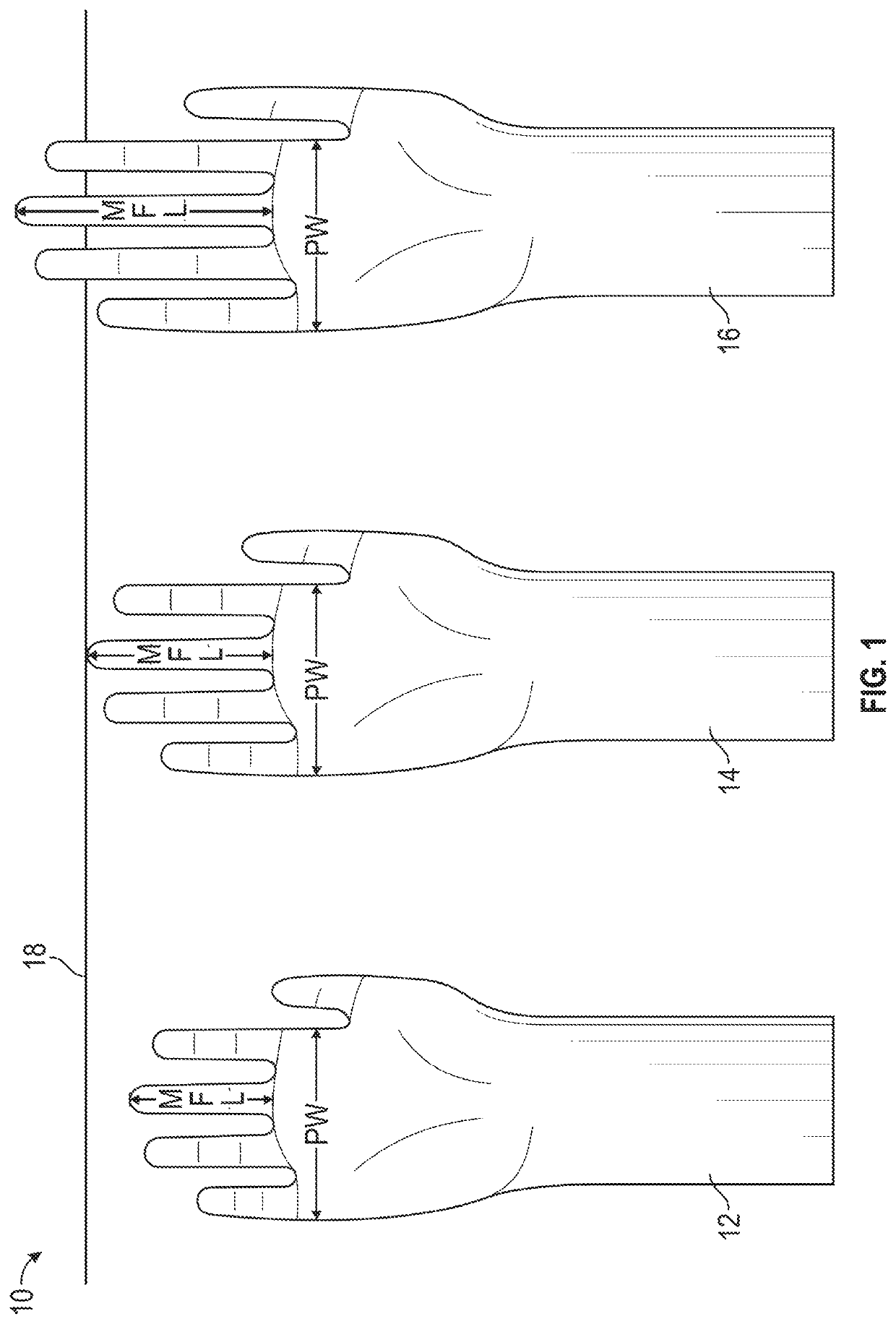 Protective Gloves with Improved Fingertip Fitment and Methods and Mold-Forms for Manufacturing Such Gloves