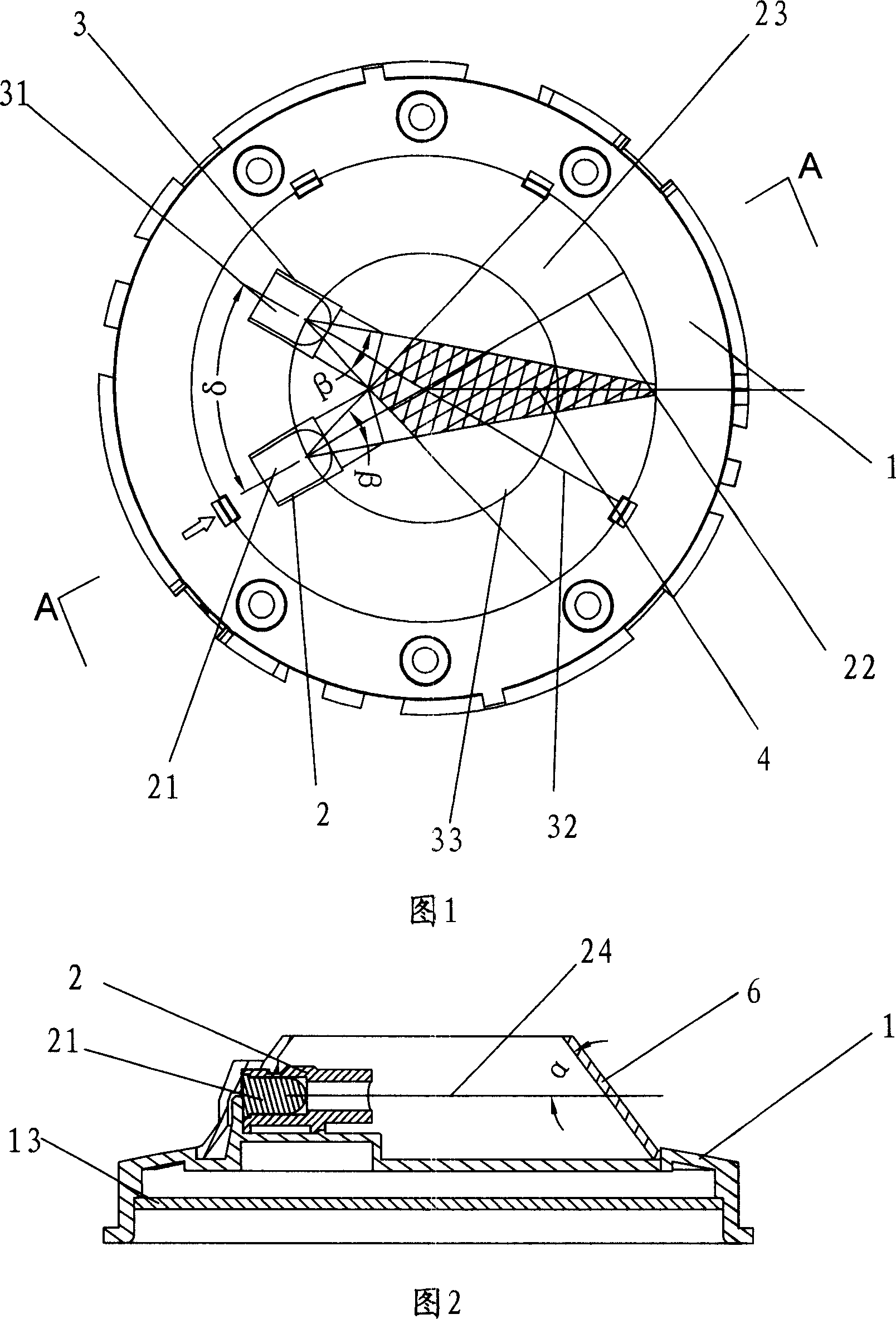 Implementing method for back photoelectric smoke induction investigator and its device
