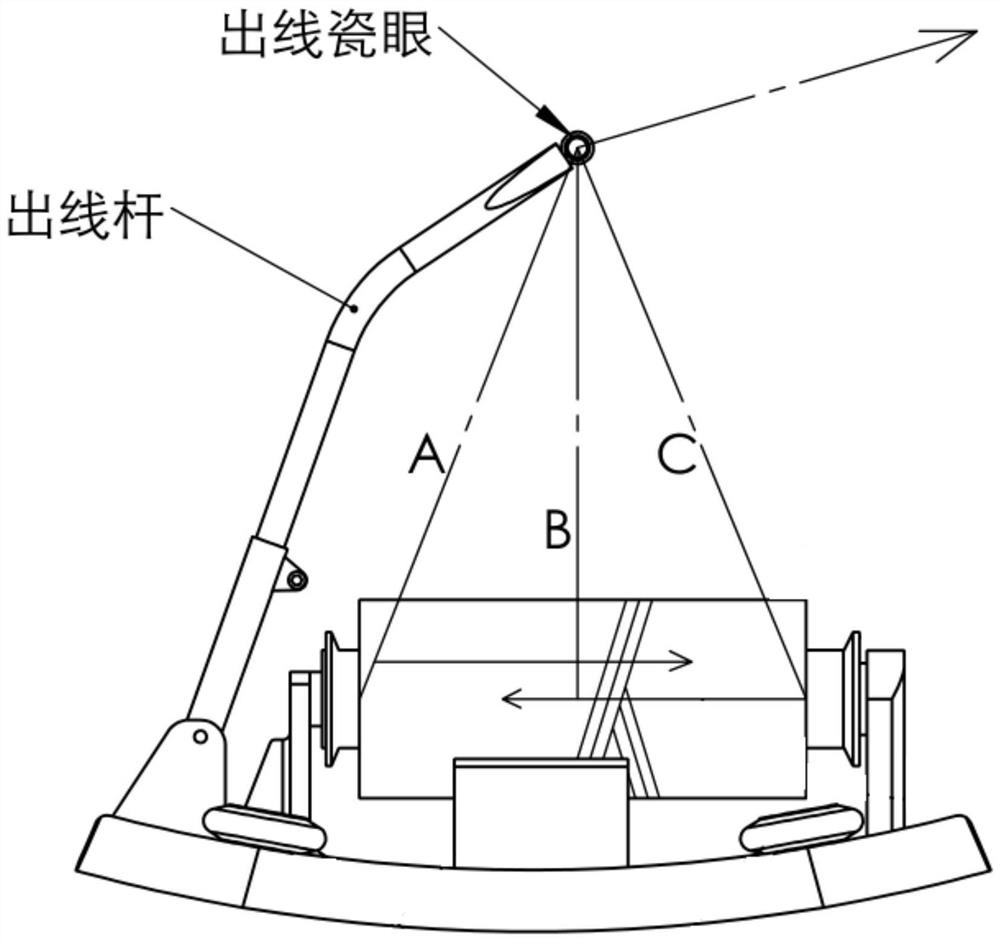 Tension balance type flying shuttle and balance assembly