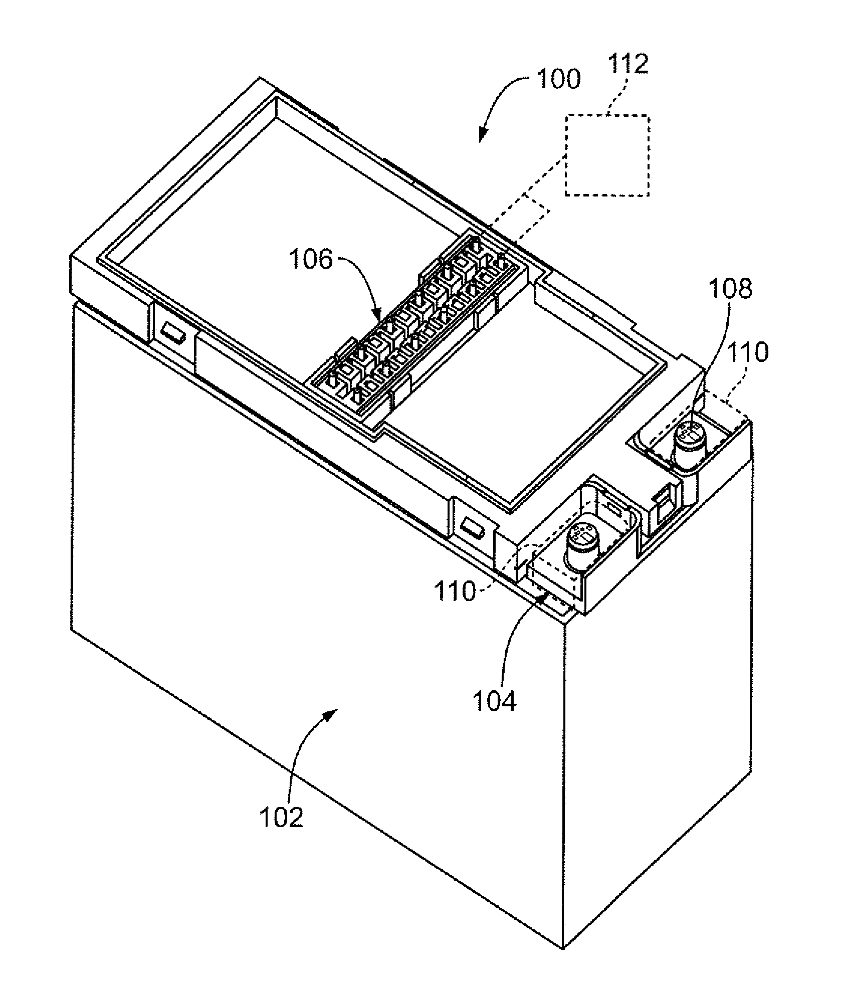 Battery connector system