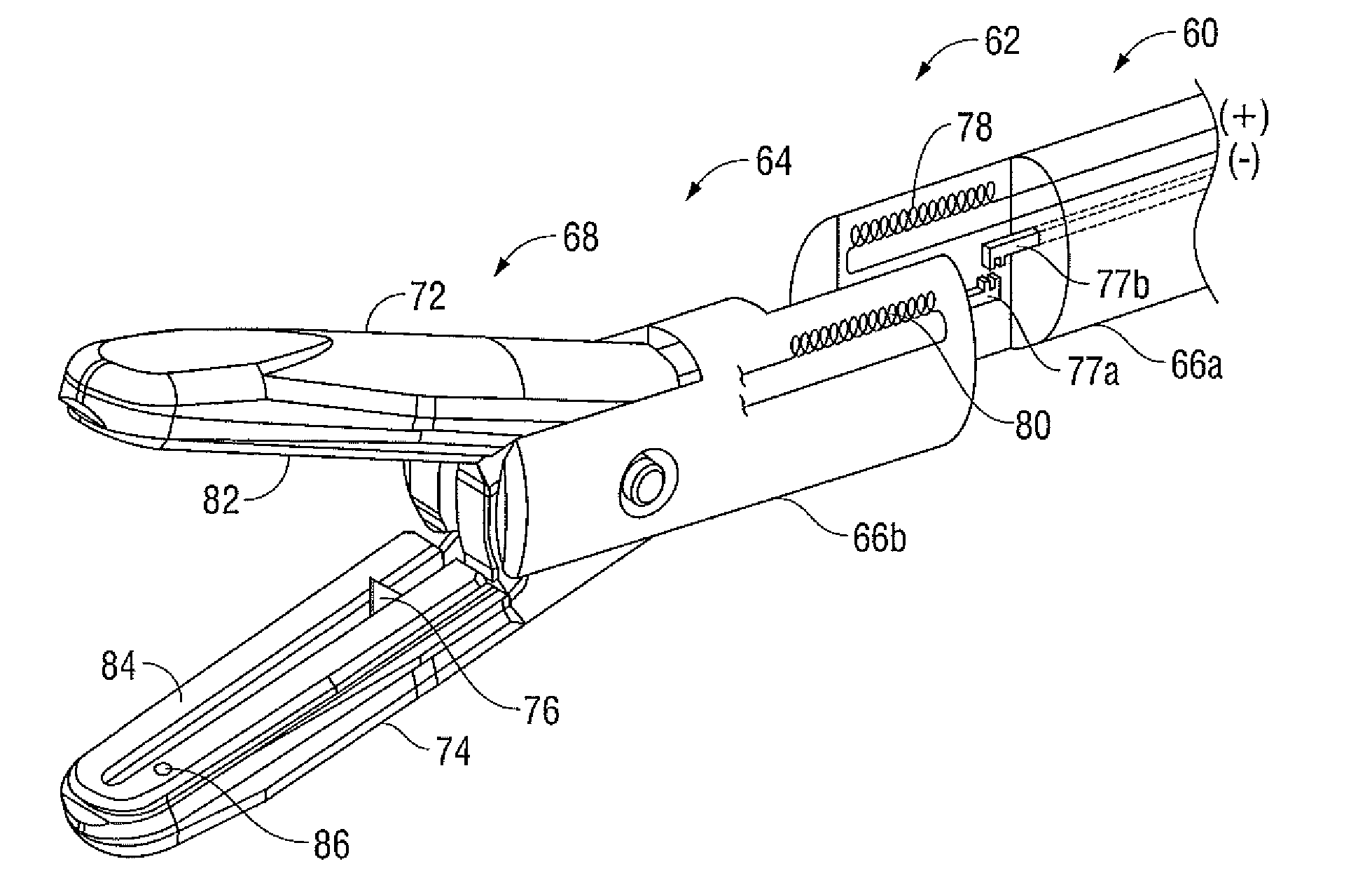 Surgical Instrument with Non-Contact Electrical Coupling