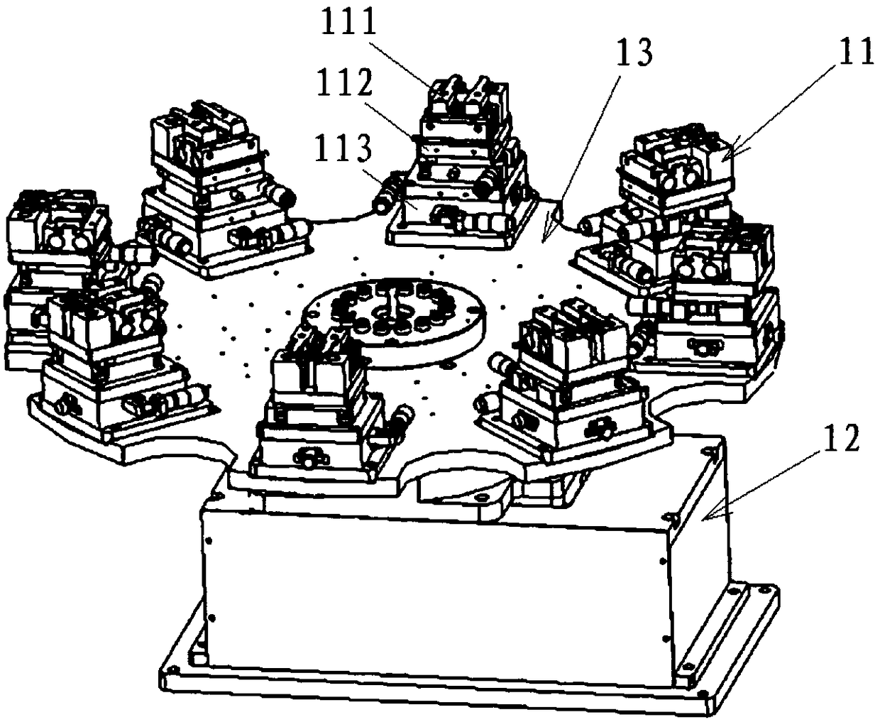 Screw locking device for module circuit board