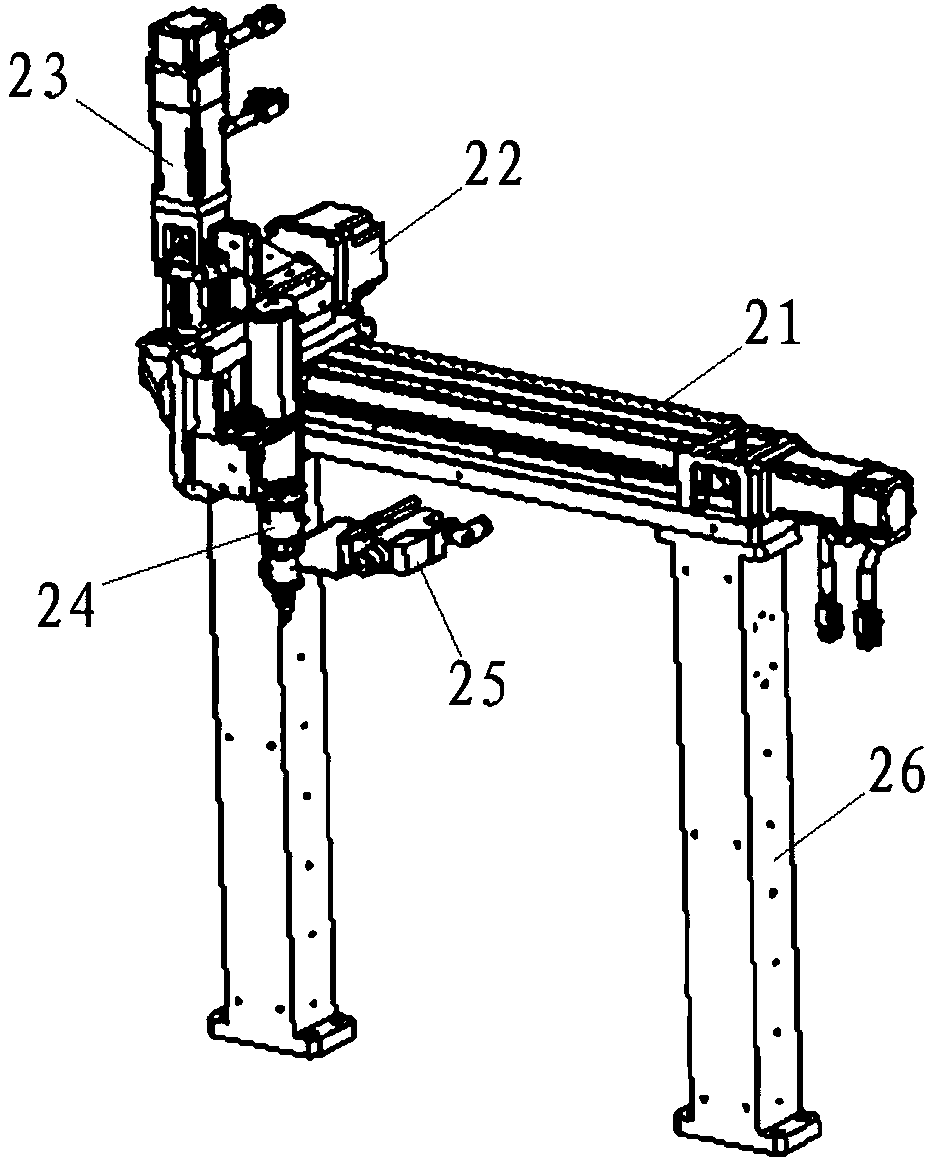 Screw locking device for module circuit board