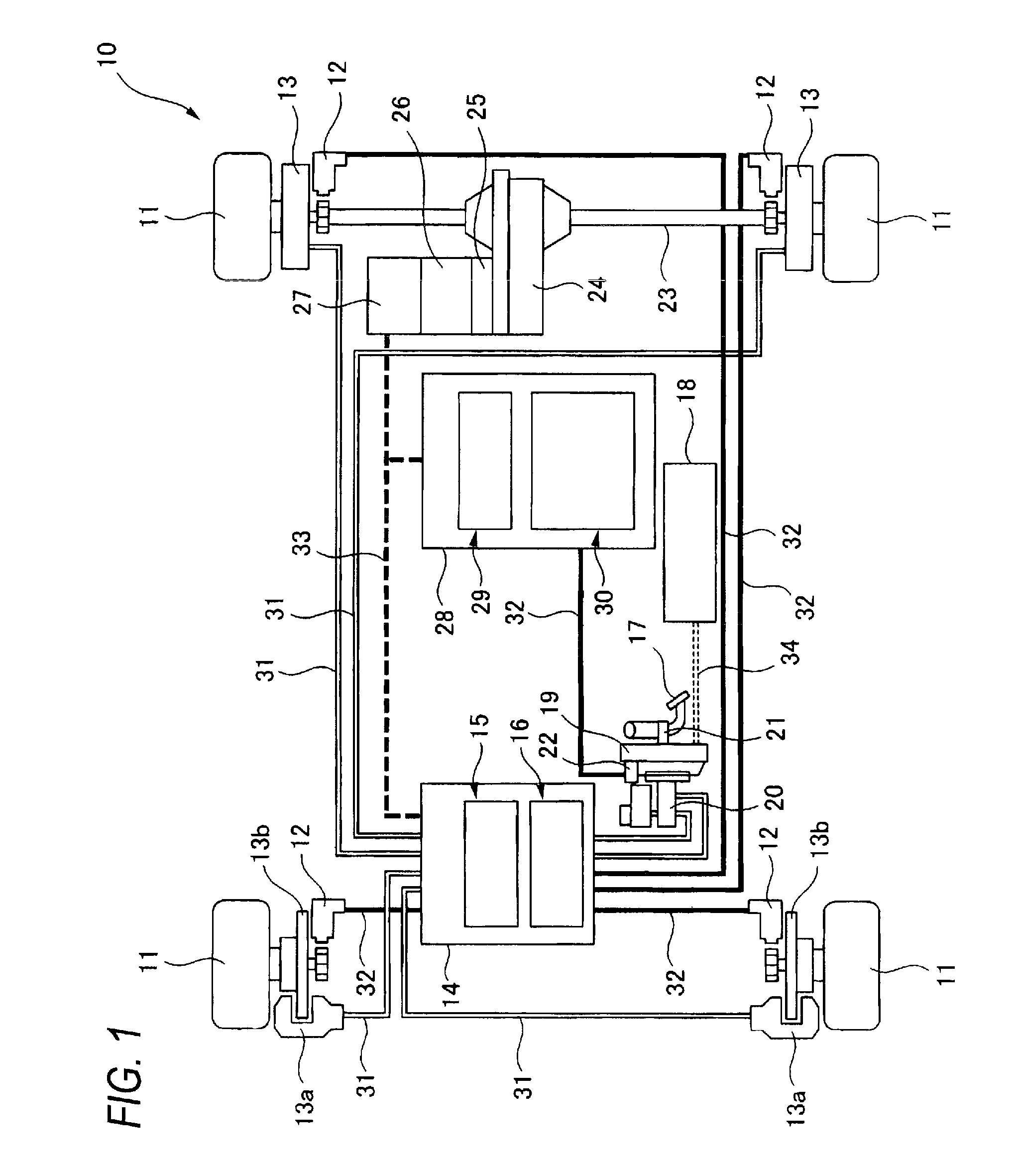 Vehicle driving force control device