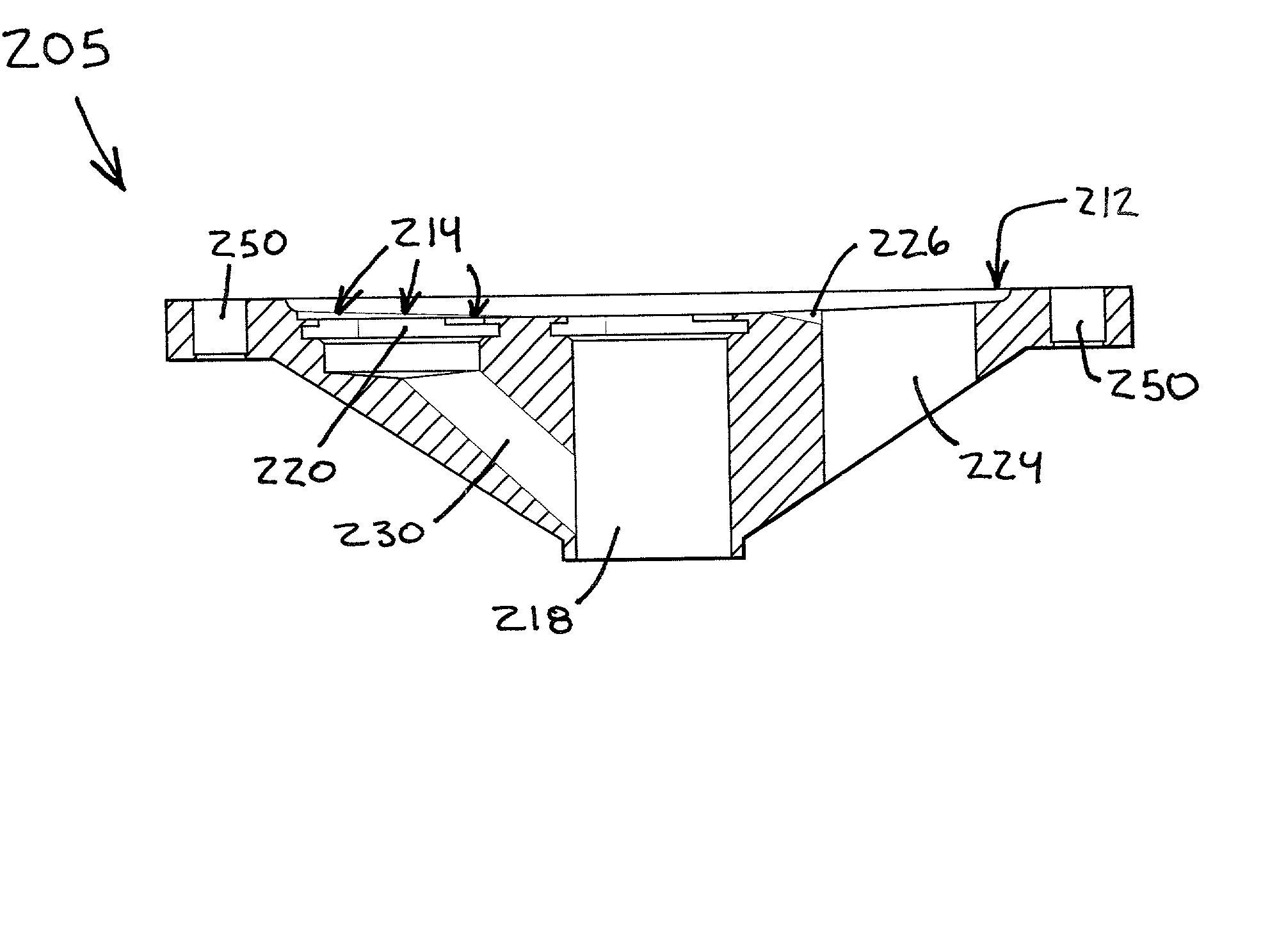 Integrated filter housing with associated cleaning system and method