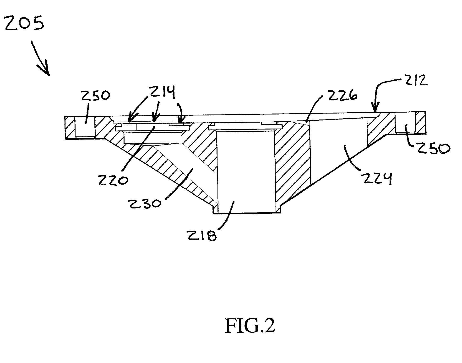 Integrated filter housing with associated cleaning system and method