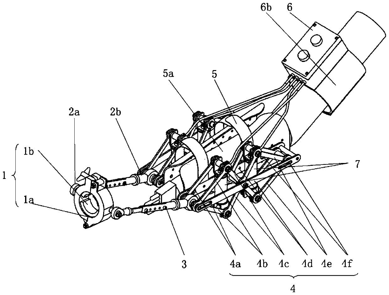 Upper limb industrial exoskeleton actively reducing vibration impact