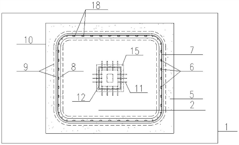 Quick connecting structure between prefabricated pier column and base and construction method