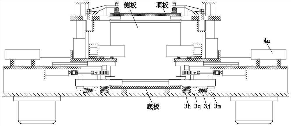 Automatic assembling machine for electric appliance cabinet