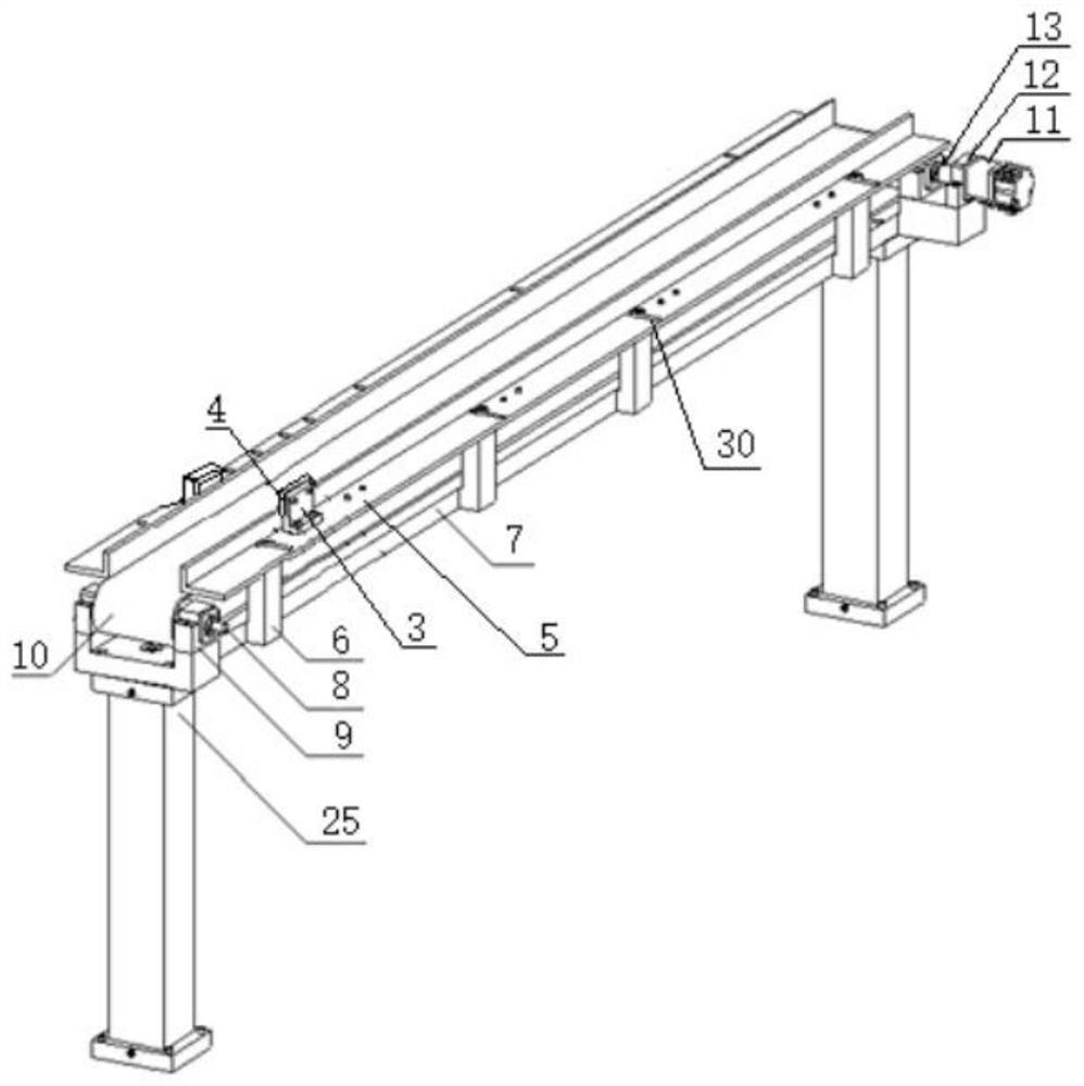 A trademark end forming device for special-shaped and multi-standard cigarette products