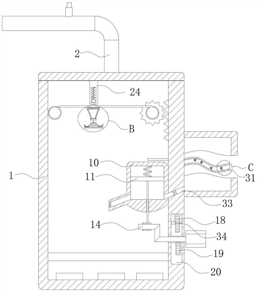 Pure steam generating device