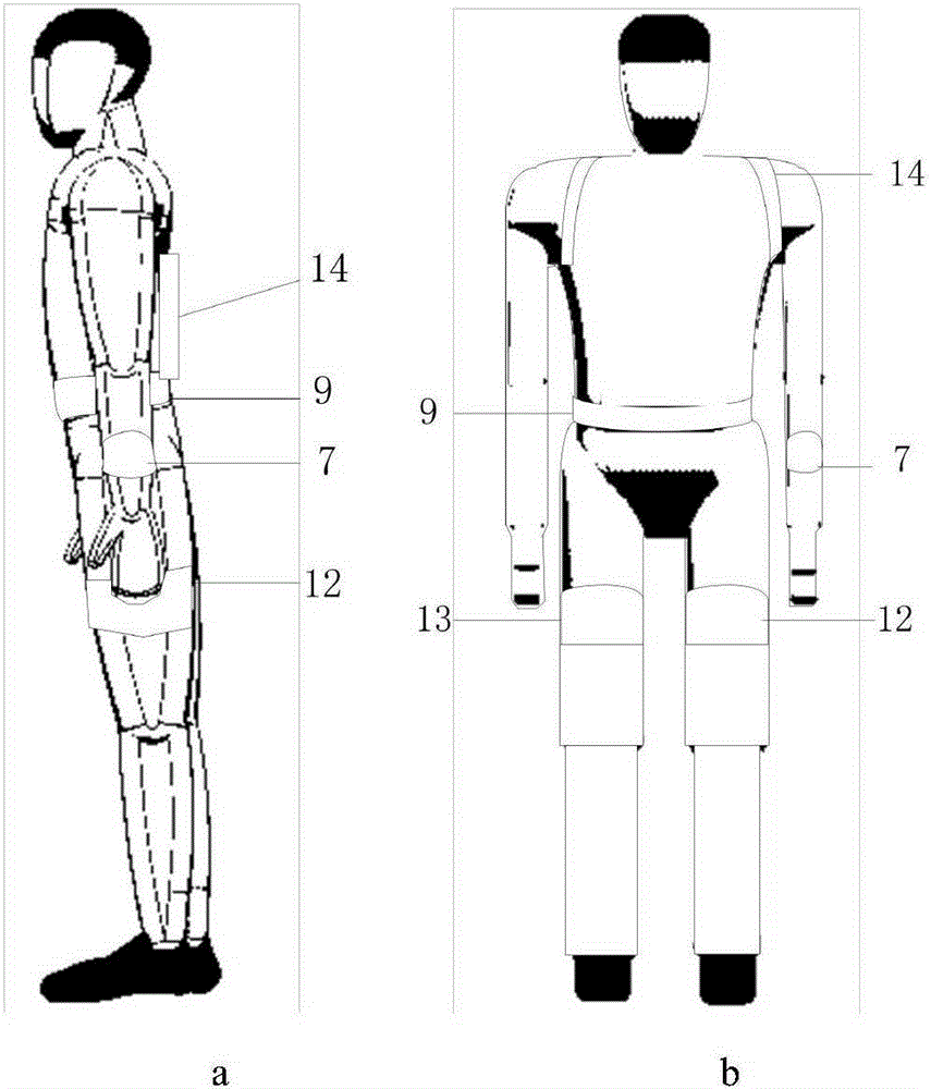 A wearable device with temperature sense and vibration sense