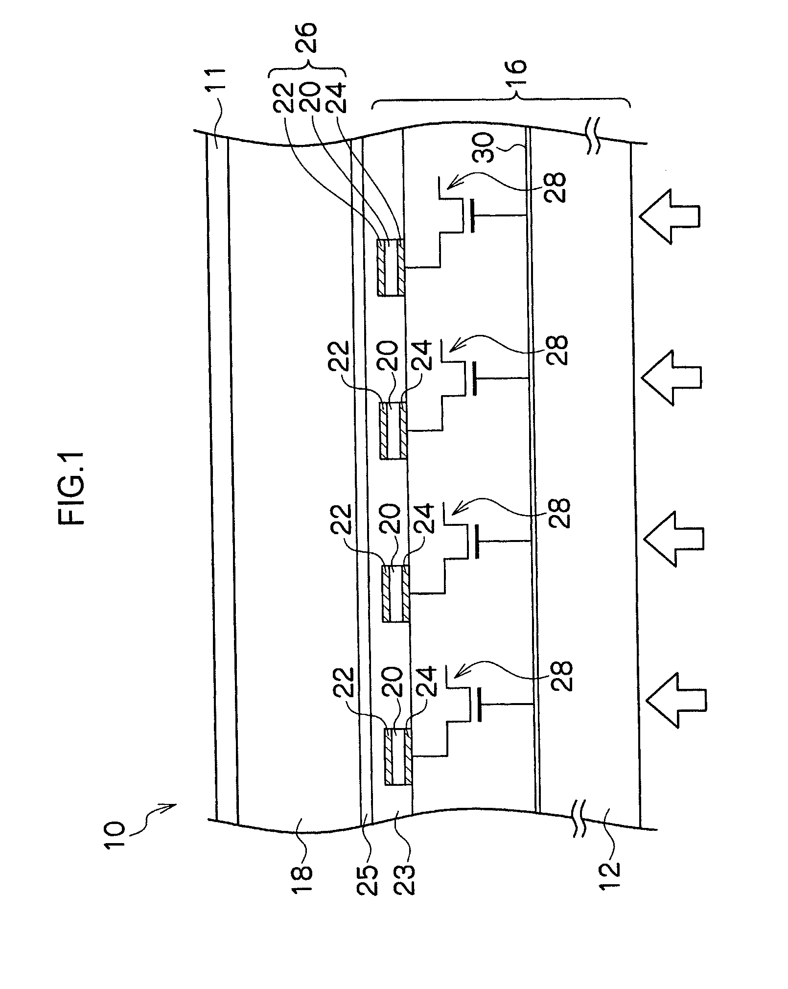 Radiation image detection apparatus and manufacturing method of the same