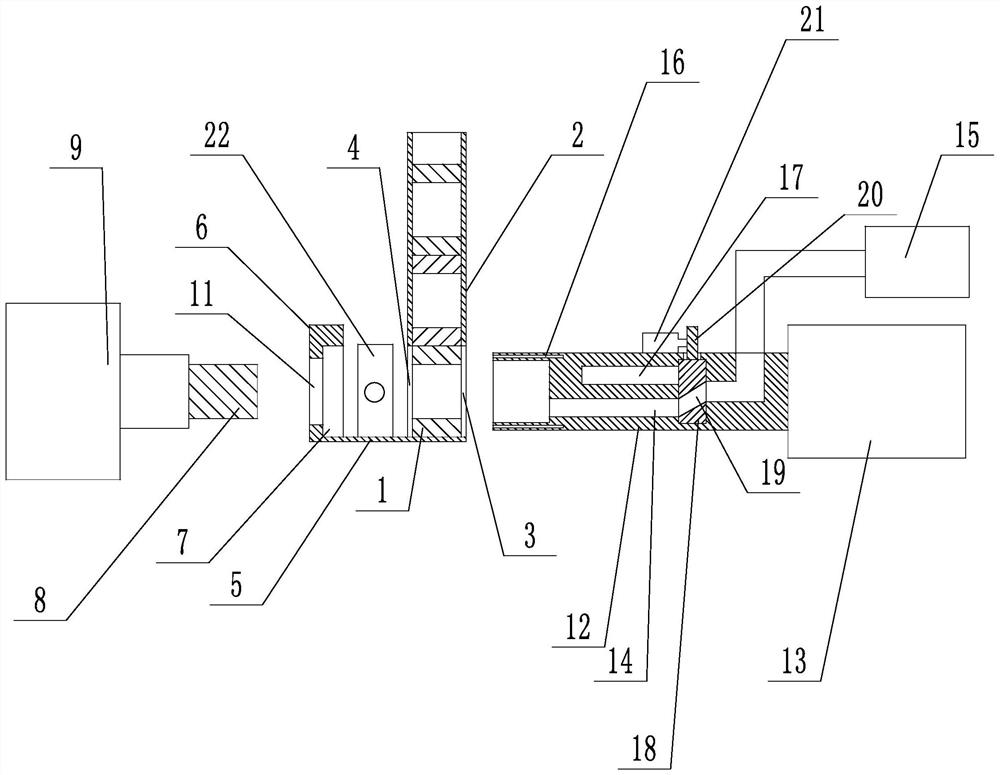 Scrap suction type nut tapping device and using method thereof