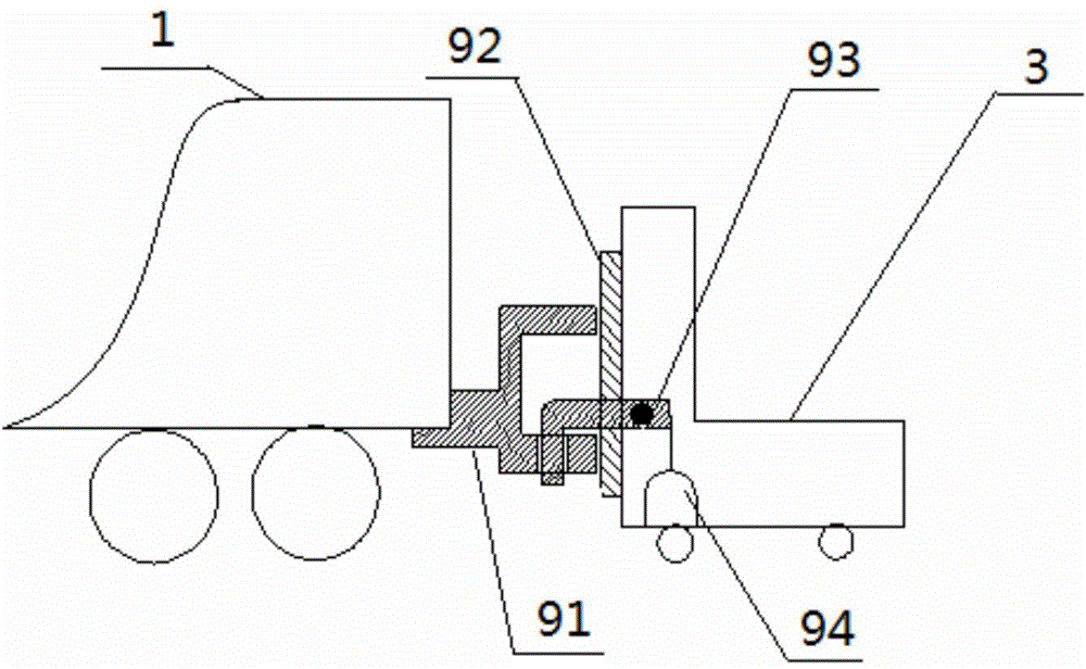 Rail vehicle collision experiment platform and rail vehicle collision experiment method