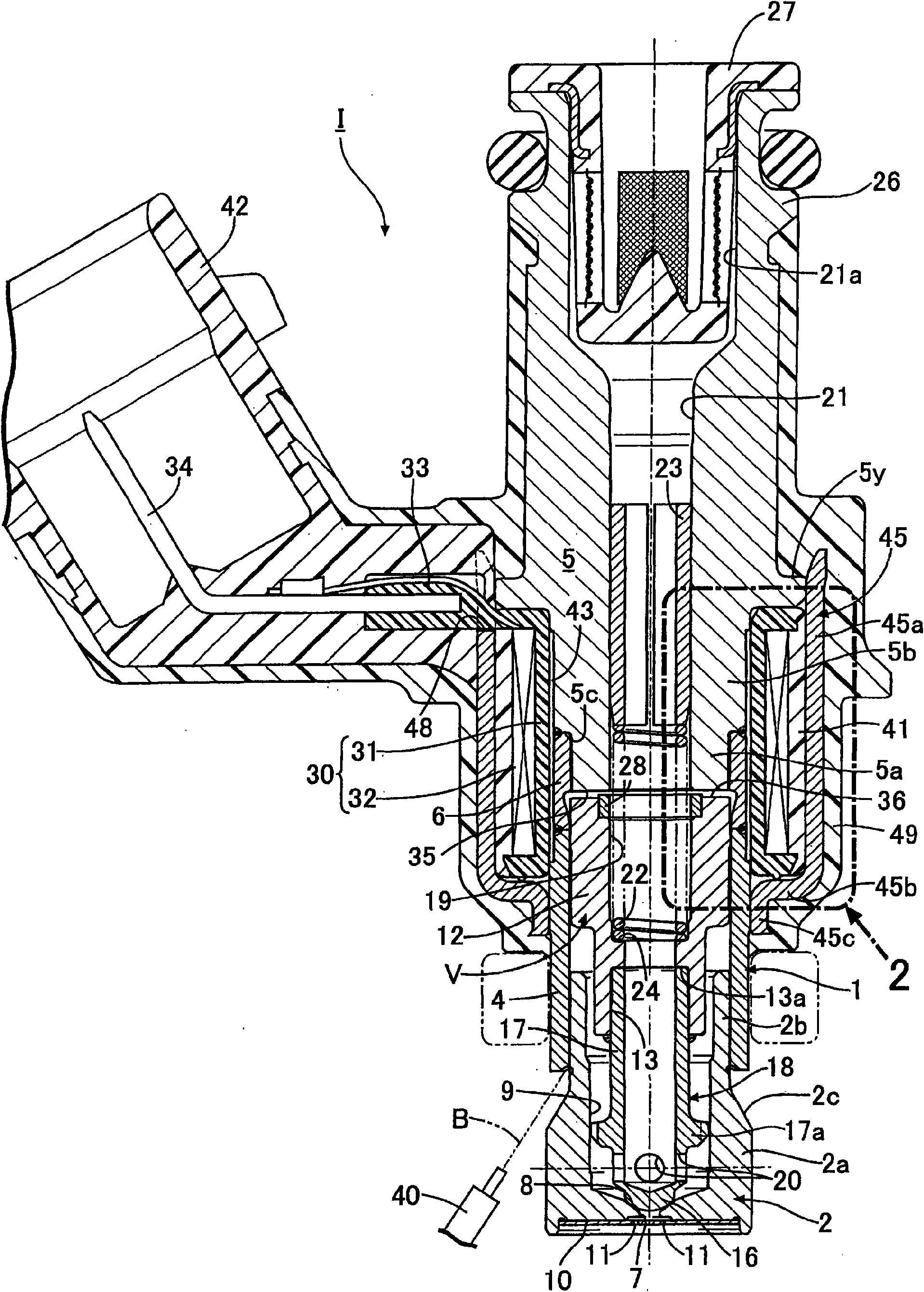 Electromagnetic fuel injection valve