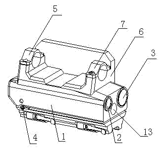 Automatic fire control trajectory regulation platform adopting laser for auxiliary lighting