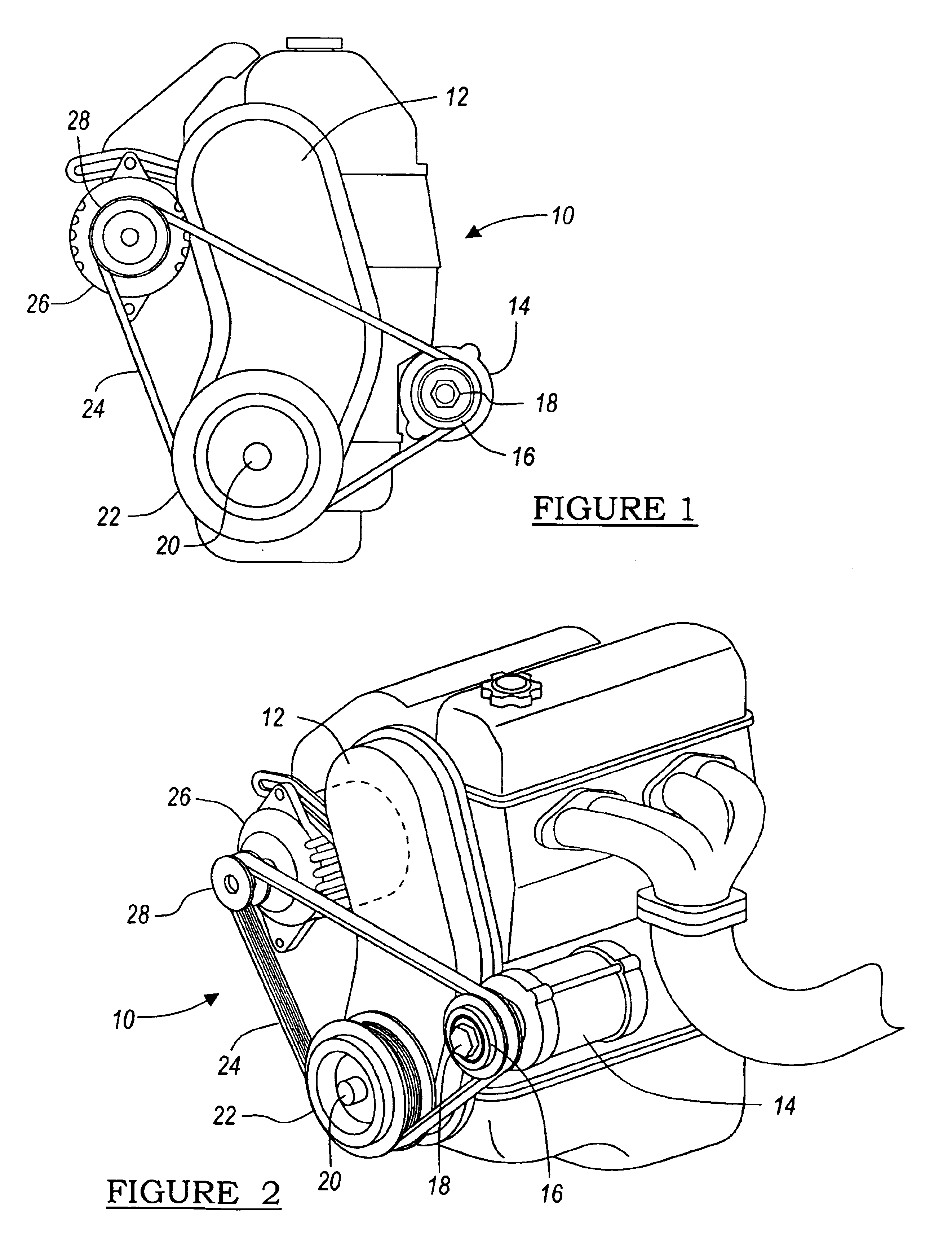 Starter pulley with integral clutch