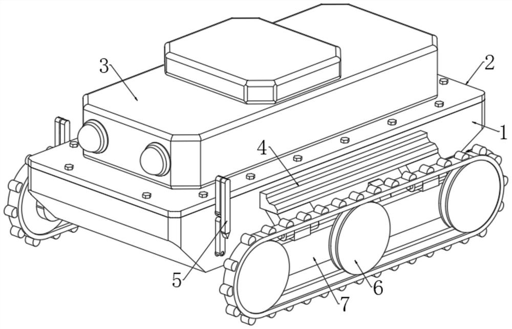 Self-rescue type pipeline detection robot