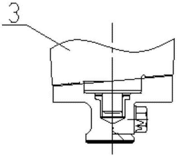 Inner ring structure of adjustable stator blade of engine fan