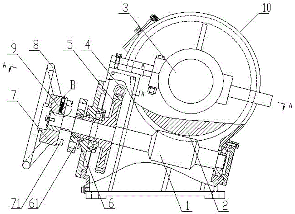 Manual and motorized dual-input speed reducer