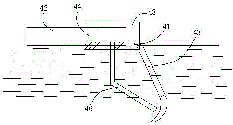 Water quality purification system and method for urban river