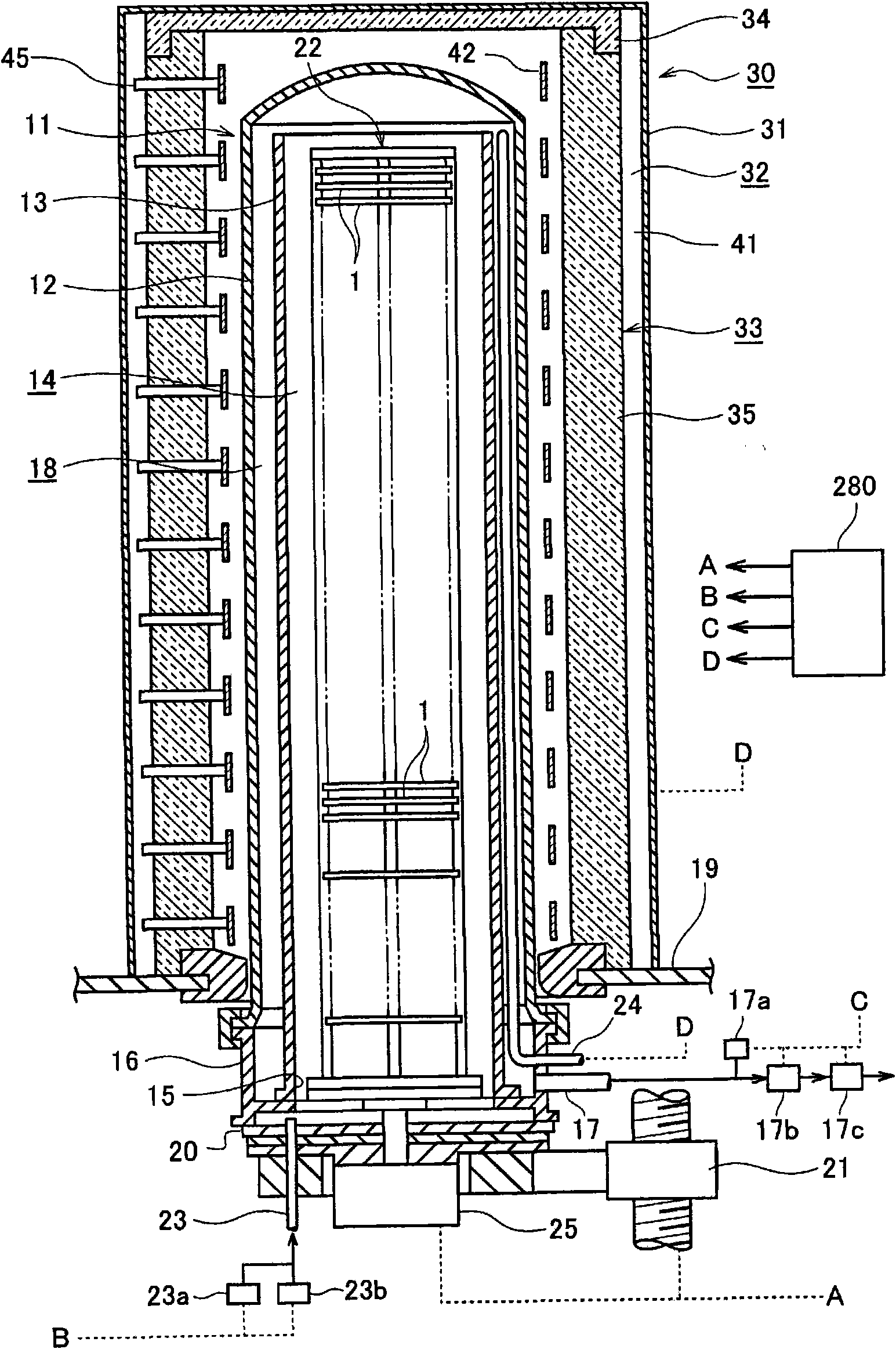 Heating device, substrate processing apparatus, and method of manufacturing semiconductor device