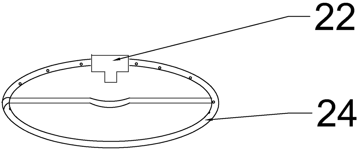 Irrigation method of fertilizer application irrigation apparatus for tree-based planting of Dendrobium officinale Kimura et Migo