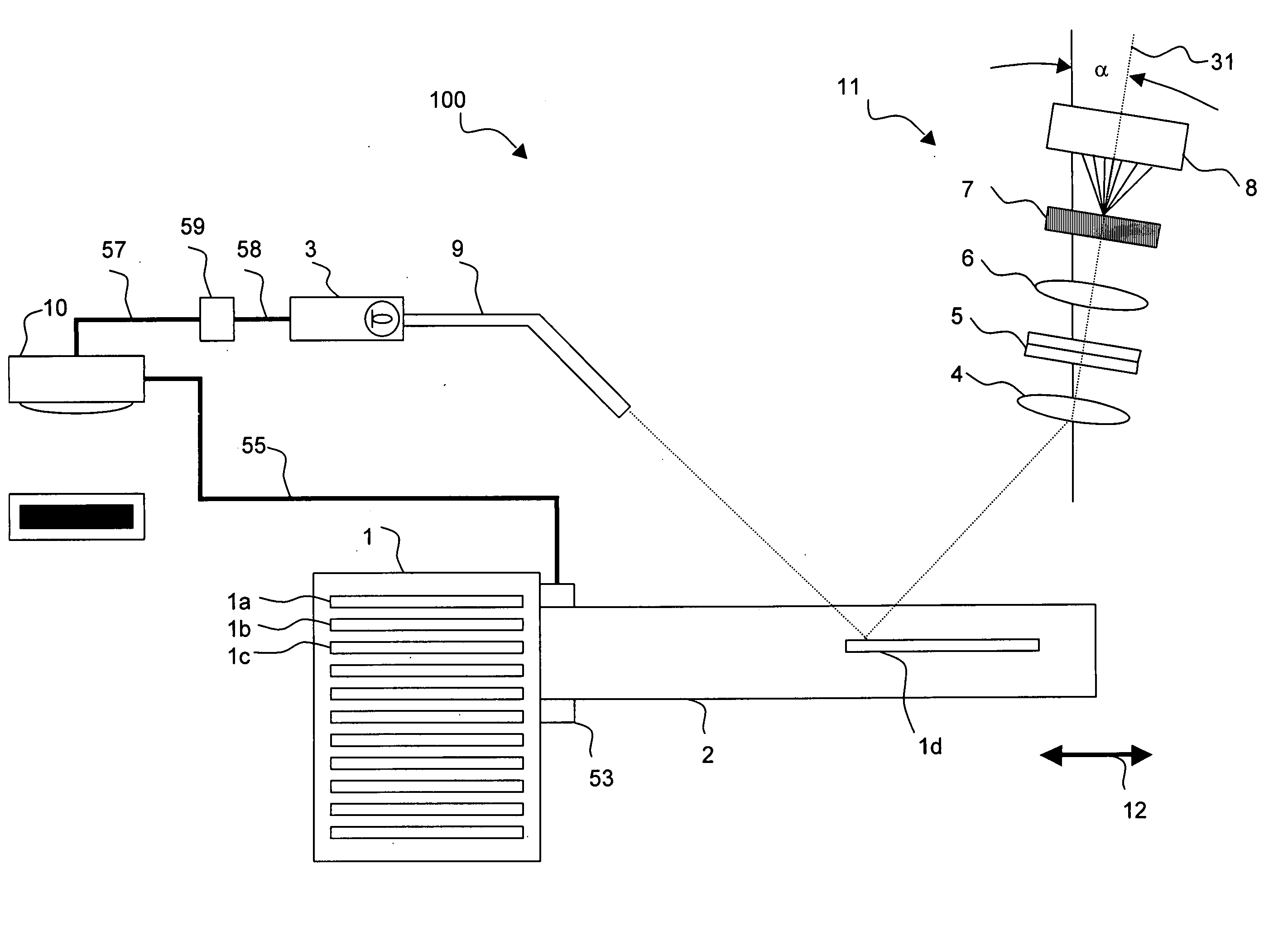 Method and apparatus for high-speed thickness mapping of patterned thin films