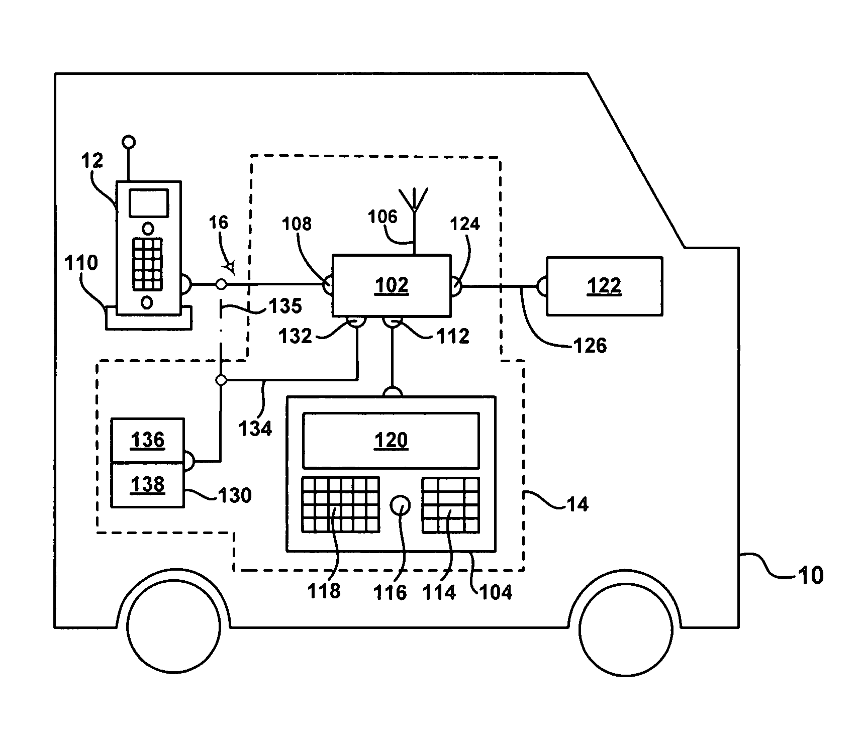 Enhanced in-vehicle wireless communication system handset operation