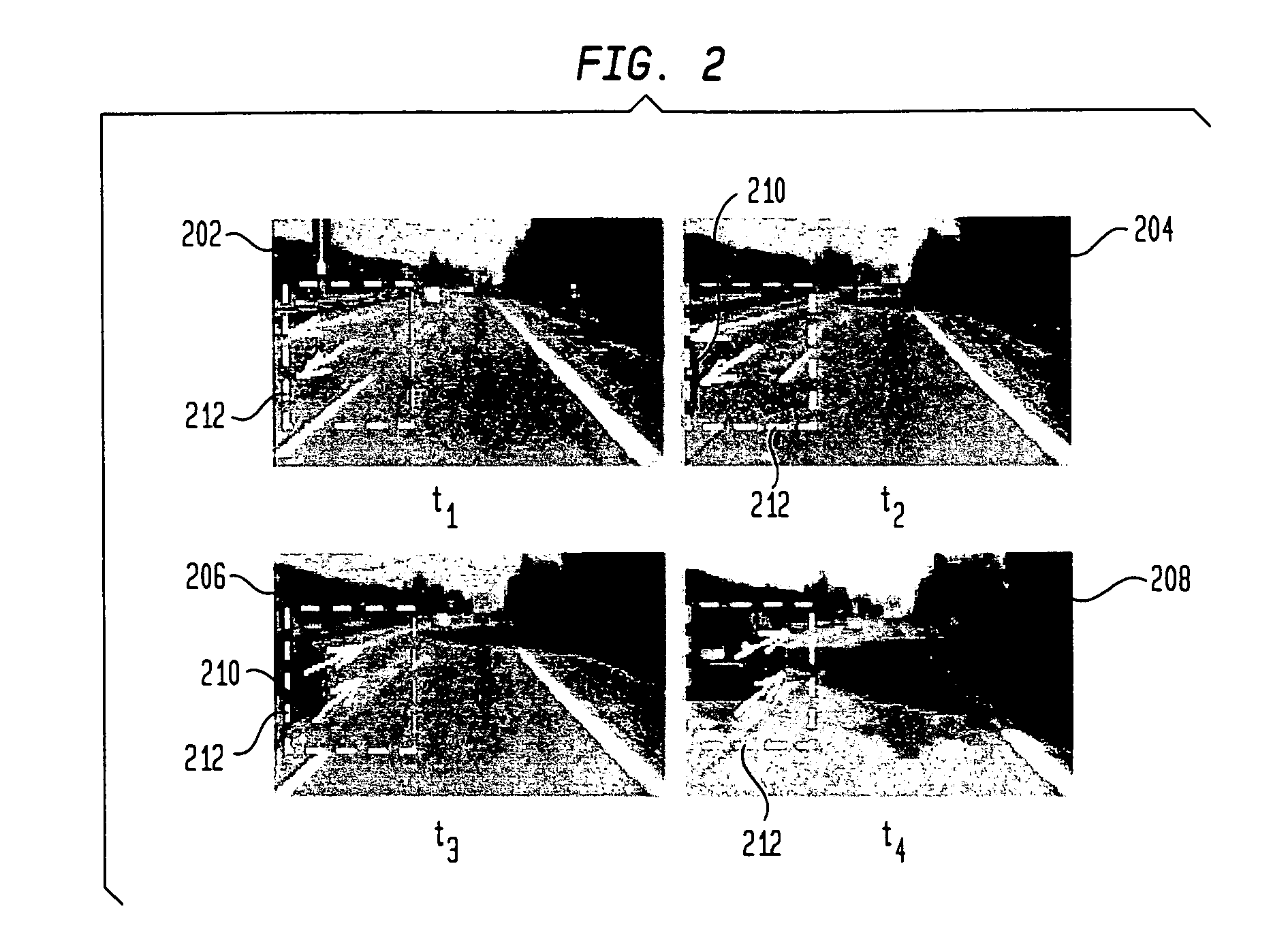 System and method for detecting a passing vehicle from dynamic background using robust information fusion